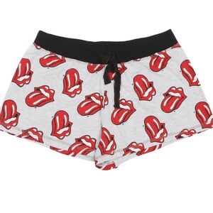 EUC Red and Black Shorts with Bold Design Sz 8